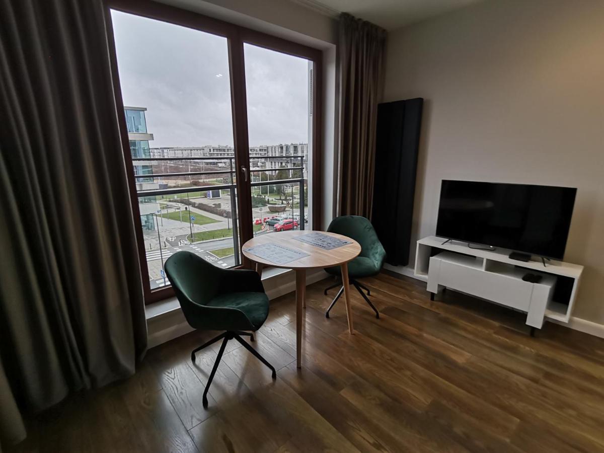Appartement Nowoczesny Apartament Z Widokiem à Varsovie Extérieur photo